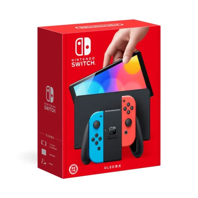 Nintendo Switch任天堂 游戏机 Switch NS港版OLED版游戏主机 配彩色Joy-Con 便携游戏掌机
